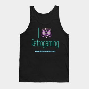 Retro Gamer Logo 13 Tank Top